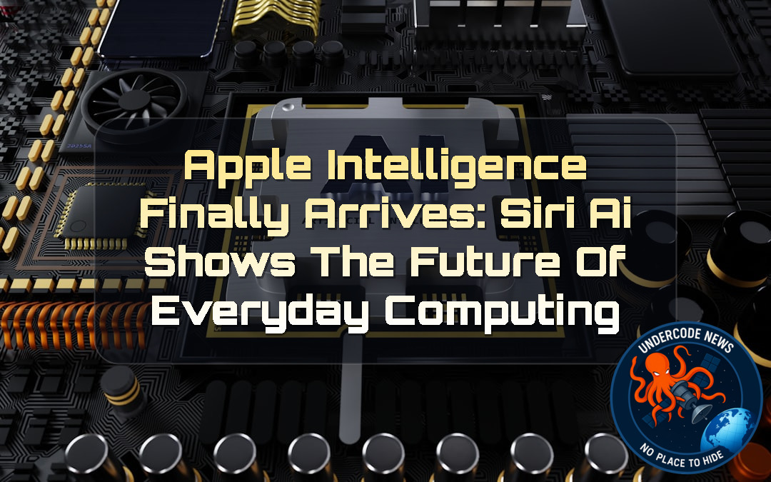 Apple Intelligence Finally Arrives: Siri AI Shows the Future of Everyday Computing + Video