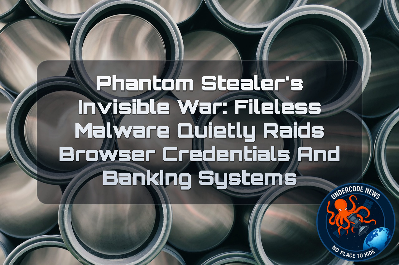 Phantom Stealer’s Invisible War: Fileless Malware Quietly Raids Browser Credentials and Banking Systems + Video