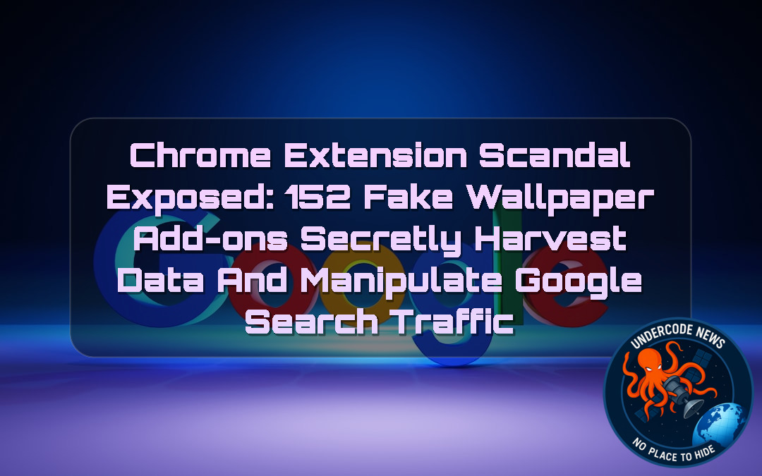 Chrome Extension Scandal Exposed: 152 Fake Wallpaper Add-ons Secretly Harvest Data and Manipulate Google Search Traffic + Video