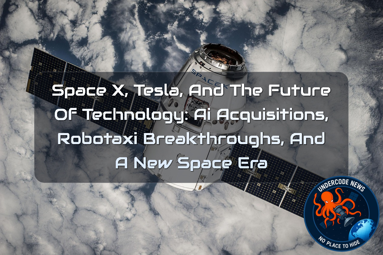 SpaceX, Tesla, and the Future of Technology: AI Acquisitions, Robotaxi Breakthroughs, and a New Space Era + Video