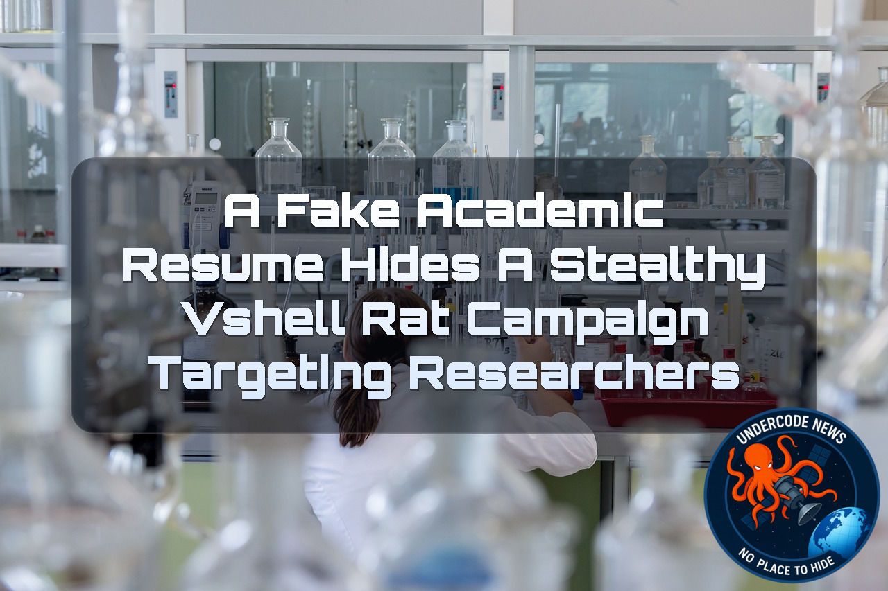 A Fake Academic Resume Hides a Stealthy VShell RAT Campaign Targeting Researchers