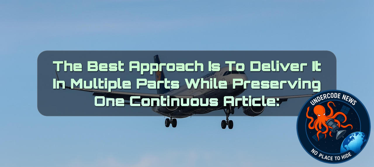 The best approach is to deliver it in multiple parts while preserving one continuous article: + Video