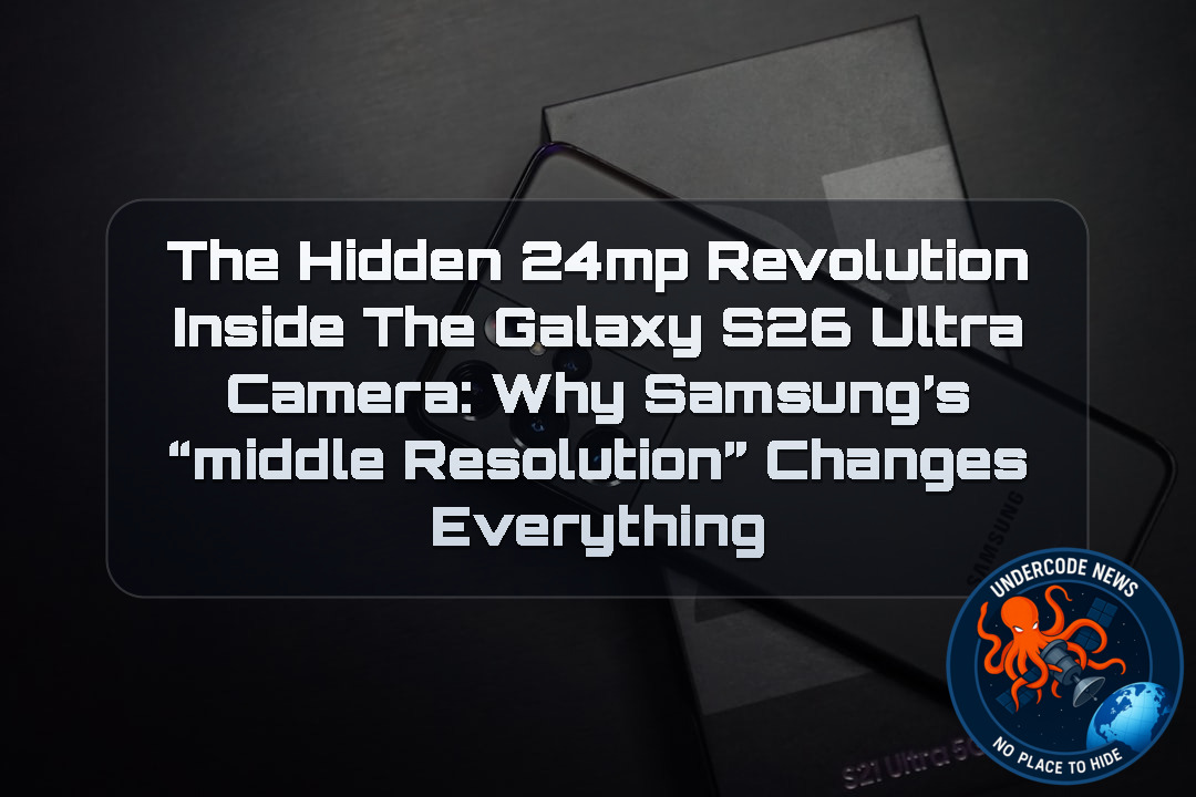 The Hidden 24MP Revolution Inside the Galaxy S26 Ultra Camera: Why Samsung’s “Middle Resolution” Changes Everything