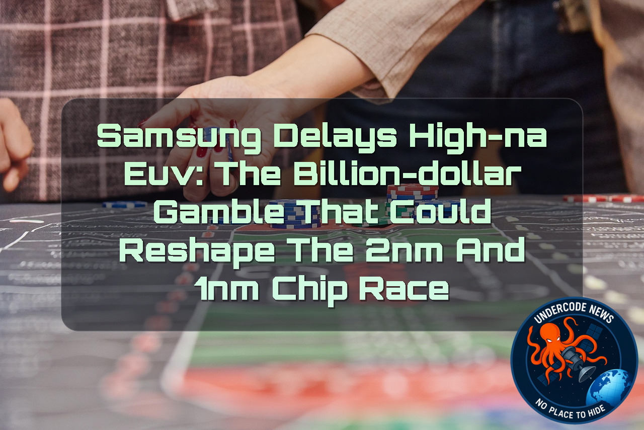 Samsung Delays High-NA EUV: The Billion-Dollar Gamble That Could Reshape the 2nm and 1nm Chip Race + Video