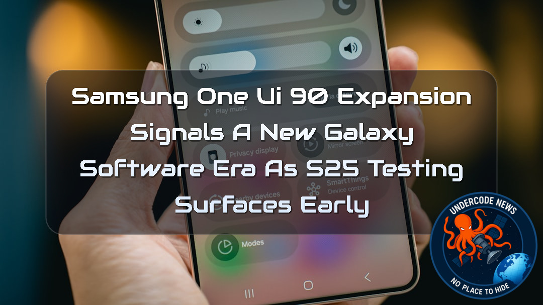 Samsung One UI 90 Expansion Signals a New Galaxy Software Era as S25 Testing Surfaces Early + Video