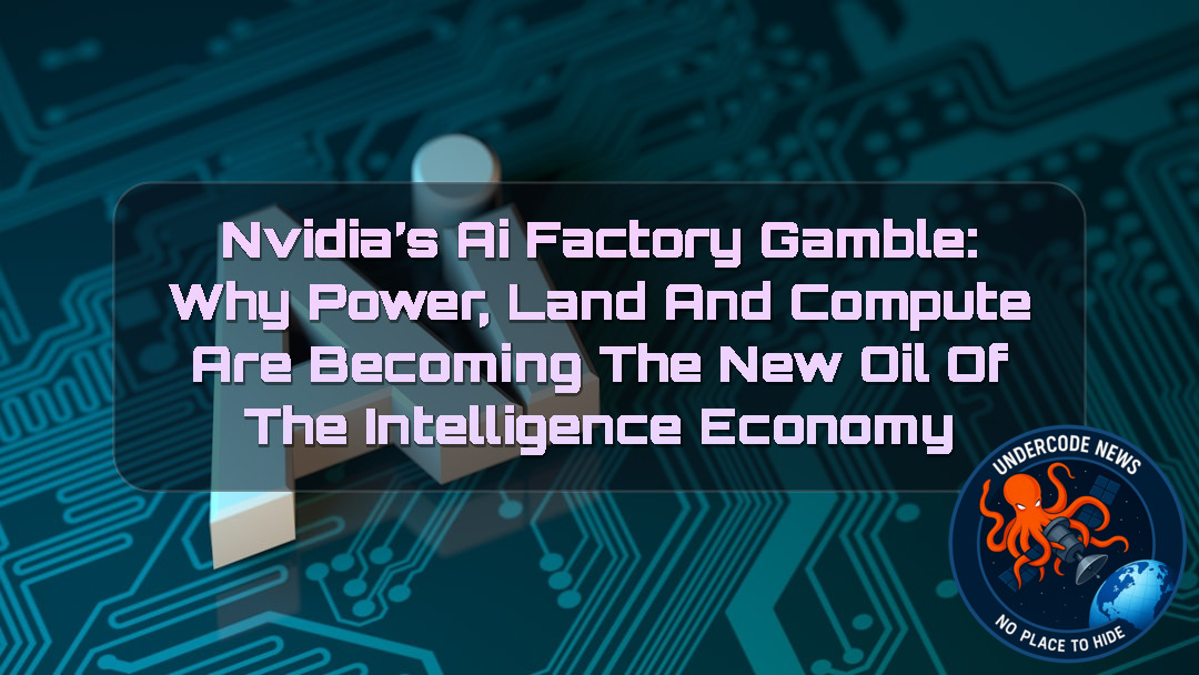 NVIDIA’s AI Factory Gamble: Why Power, Land and Compute Are Becoming the New Oil of the Intelligence Economy + Video