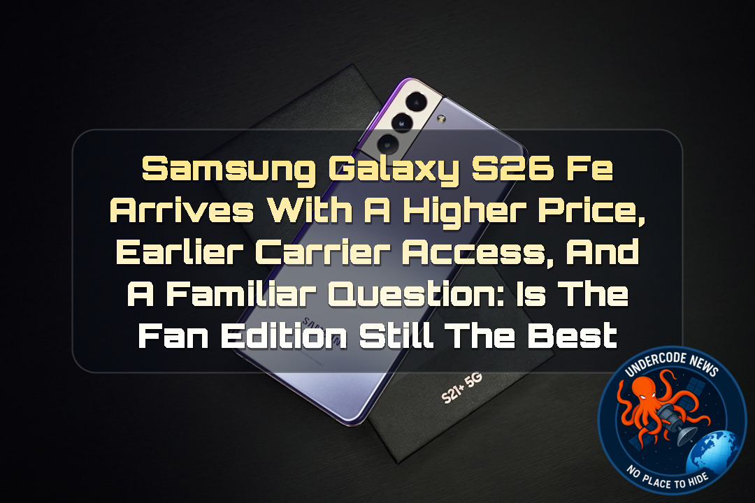 Samsung Galaxy S26 FE Arrives With a Higher Price, Earlier Carrier Access, and a Familiar Question: Is the Fan Edition Still the Best Value? + Video