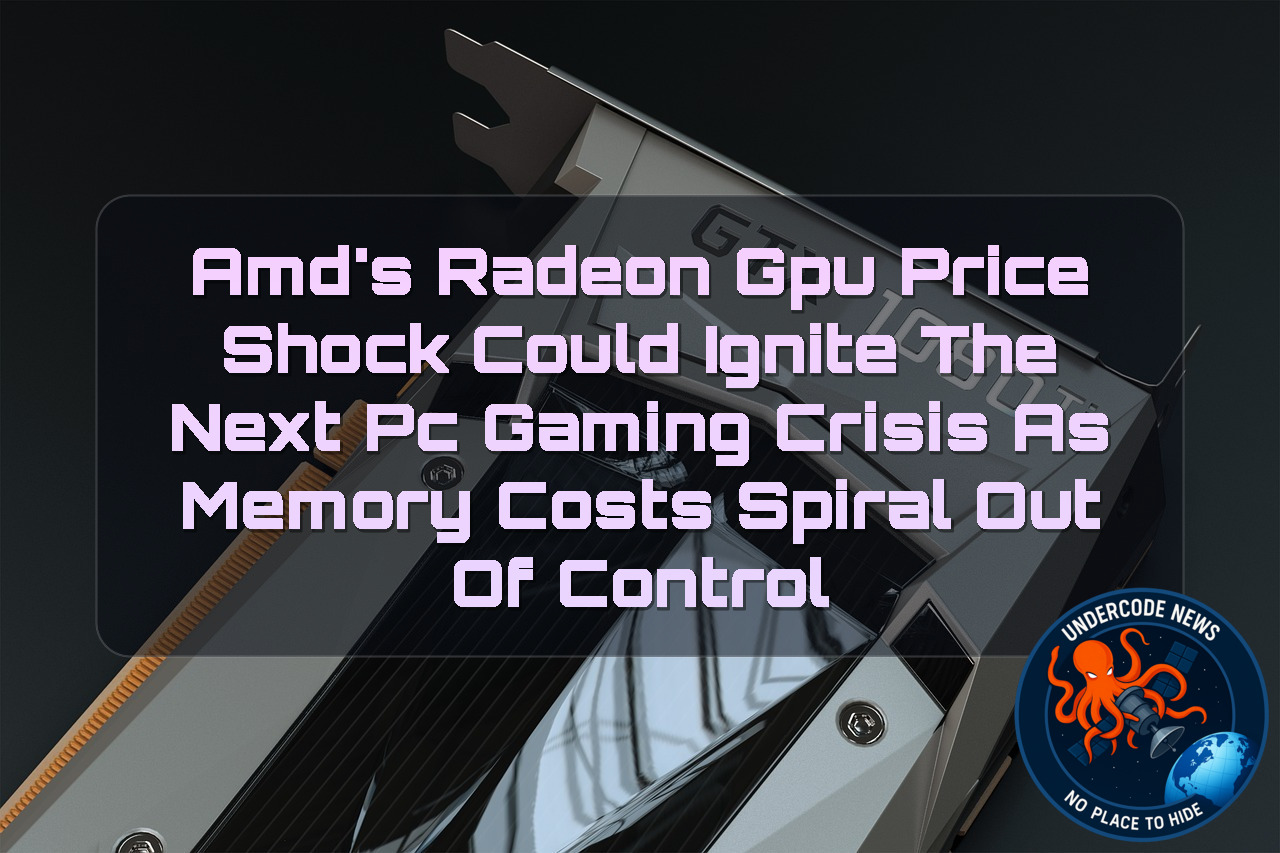 AMD’s Radeon GPU Price Shock Could Ignite the Next PC Gaming Crisis as Memory Costs Spiral Out of Control + Video