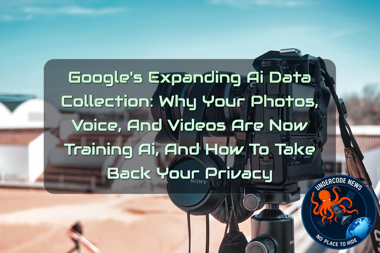 Google’s Expanding AI Data Collection: Why Your Photos, Voice, and Videos Are Now Training AI, and How to Take Back Your Privacy + Video