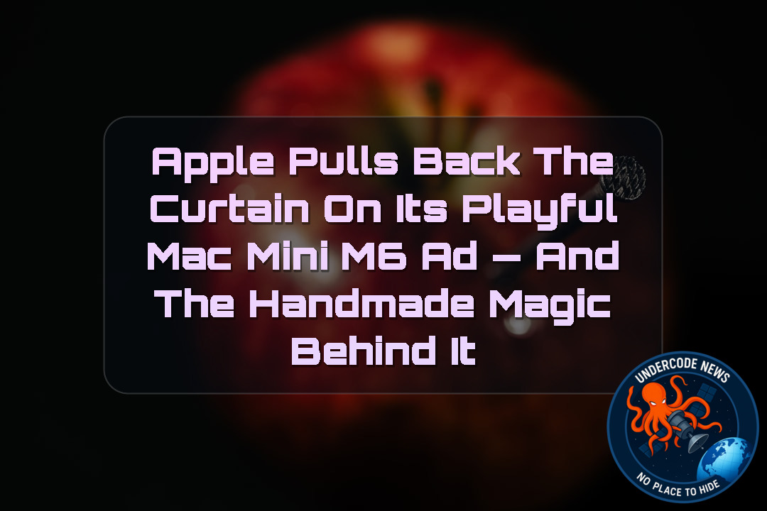 Apple Pulls Back the Curtain on Its Playful Mac mini M6 Ad — And the Handmade Magic Behind It + Video