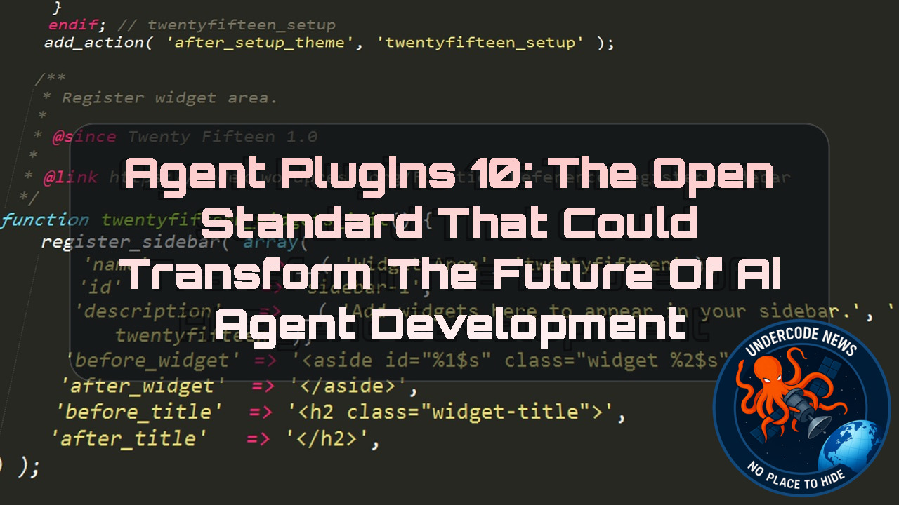 Agent Plugins 10: The Open Standard That Could Transform the Future of AI Agent Development + Video