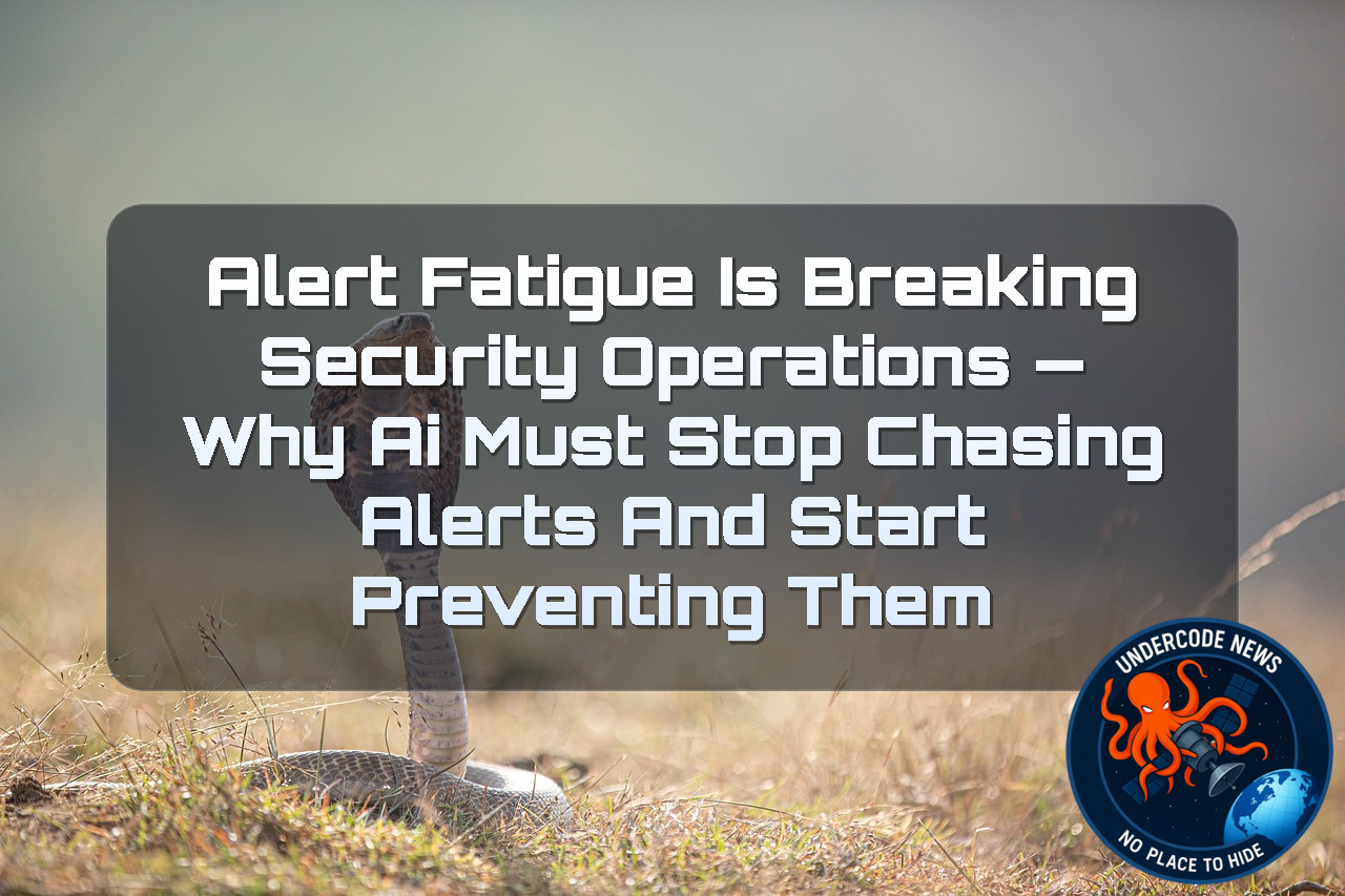 Alert Fatigue Is Breaking Security Operations — Why AI Must Stop Chasing Alerts and Start Preventing Them + Video