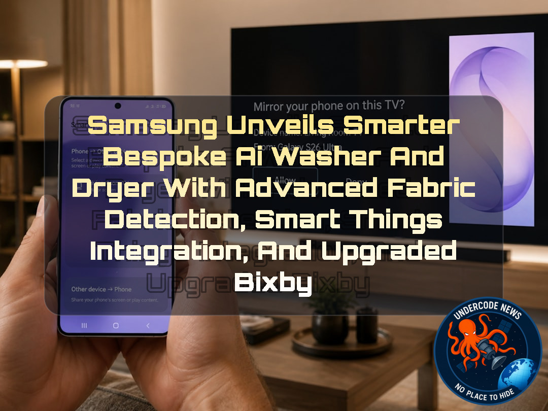 Samsung Unveils Smarter Bespoke AI Washer and Dryer With Advanced Fabric Detection, SmartThings Integration, and Upgraded Bixby + Video