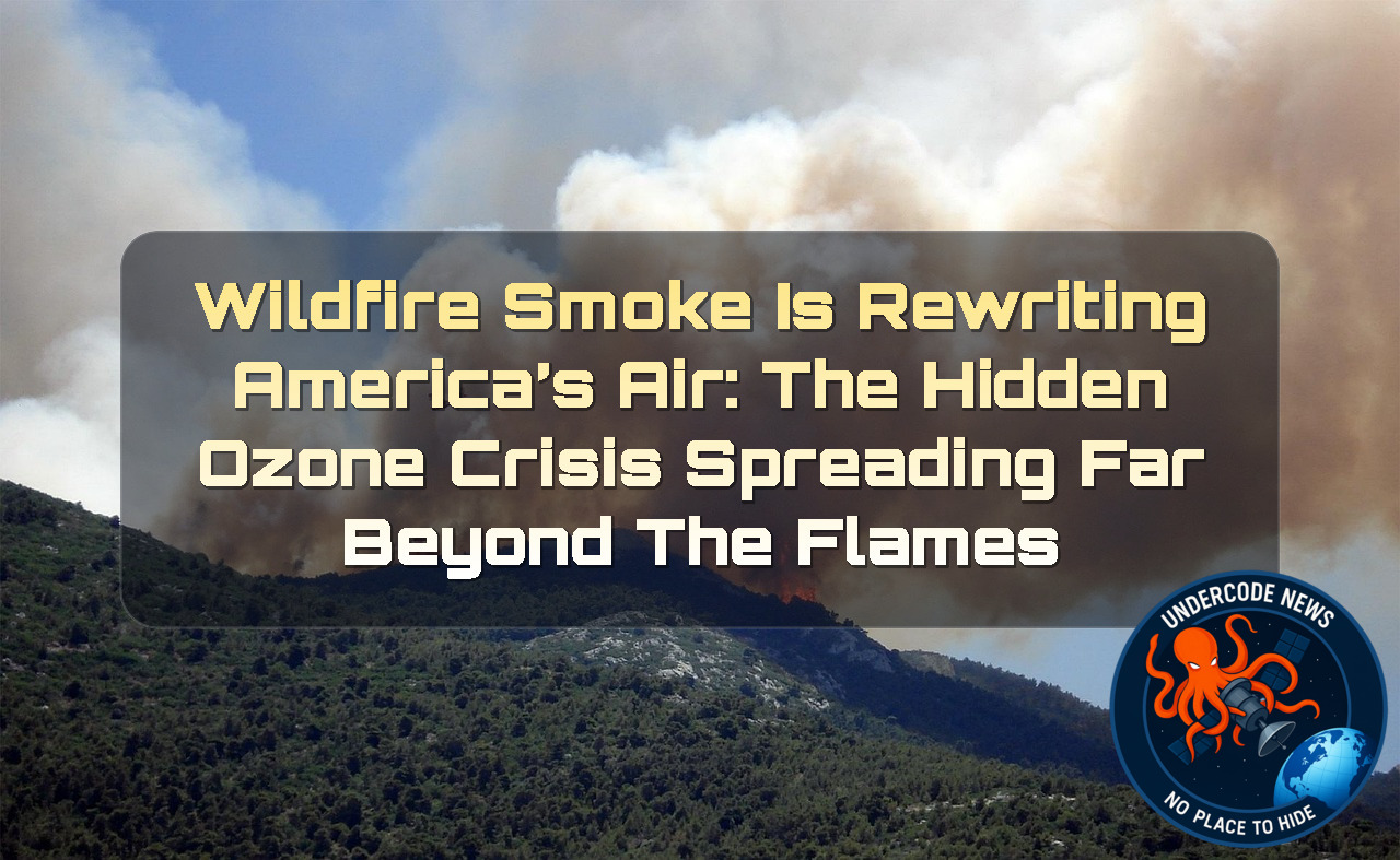 Wildfire Smoke Is Rewriting America’s Air: The Hidden Ozone Crisis Spreading Far Beyond the Flames + Video
