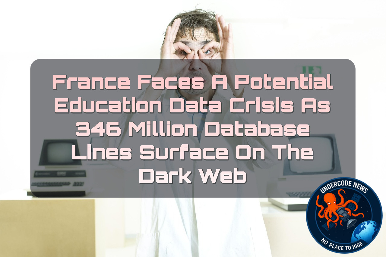 France Faces a Potential Education Data Crisis as 346 Million Database Lines Surface on the Dark Web + Video