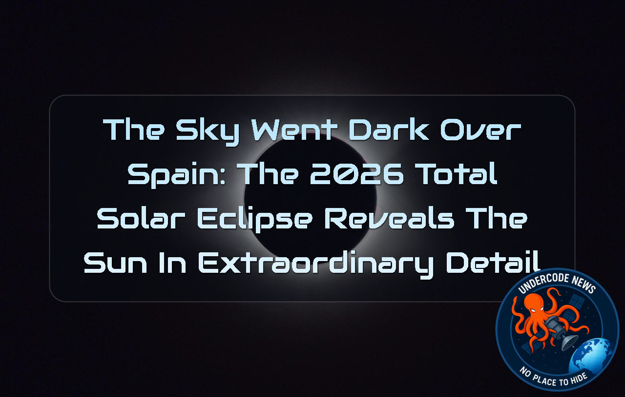 The Sky Went Dark Over Spain: The 2026 Total Solar Eclipse Reveals the Sun in Extraordinary Detail + Video