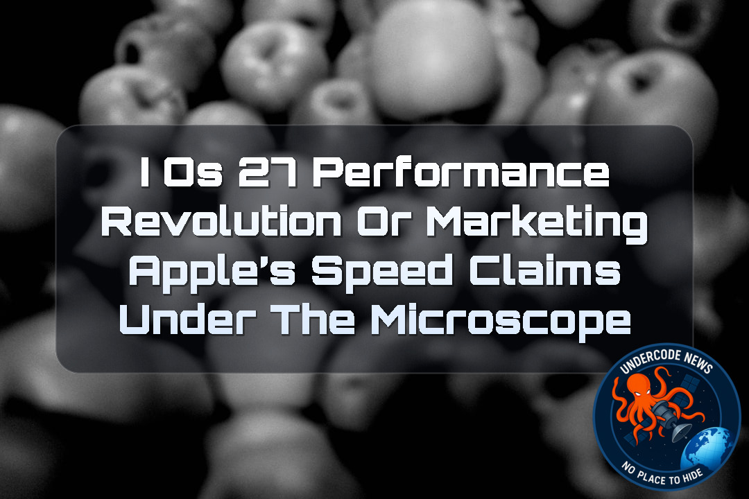 iOS 27 Performance Revolution or Marketing Mirage? Apple’s Speed Claims Under the Microscope + Video