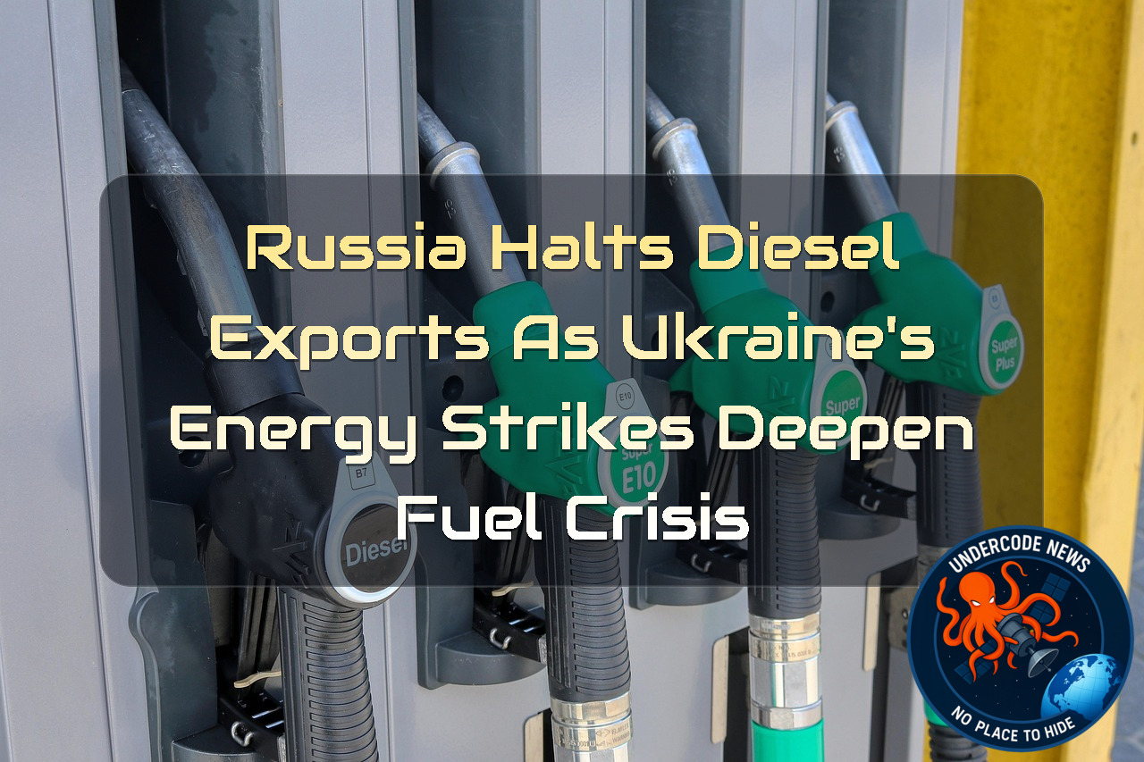 Russia Halts Diesel Exports as Ukraine’s Energy Strikes Deepen Fuel Crisis + Video