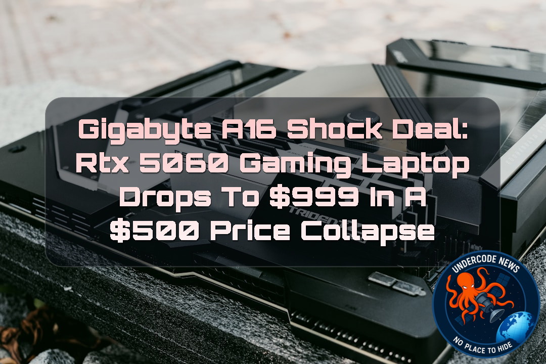 Gigabyte A16 Shock Deal: RTX 5060 Gaming Laptop Drops to 99 in a 00 Price Collapse + Video