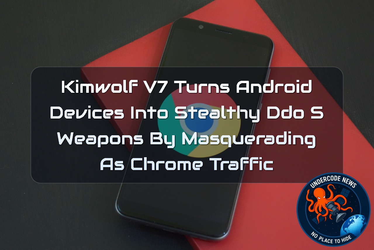 Kimwolf v7 Turns Android Devices Into Stealthy DDoS Weapons by Masquerading as Chrome Traffic + Video