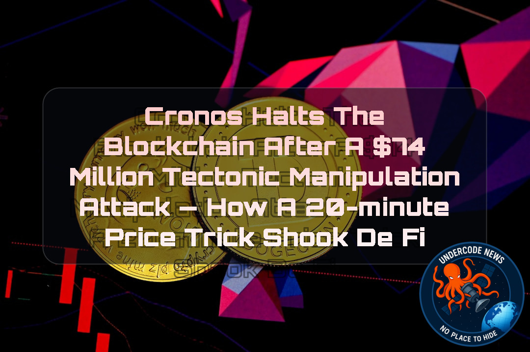 Cronos Halts the Blockchain After a 4 Million Tectonic Manipulation Attack — How a 20-Minute Price Trick Shook DeFi