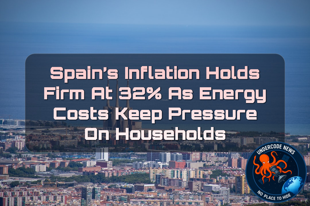 Spain’s Inflation Holds Firm at 32% as Energy Costs Keep Pressure on Households + Video