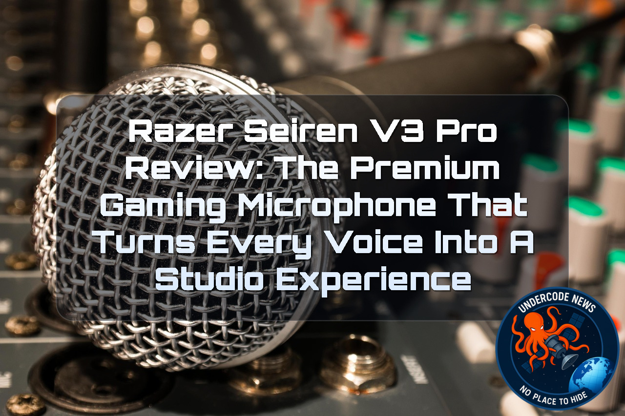 Razer Seiren V3 Pro Review: The Premium Gaming Microphone That Turns Every Voice Into a Studio Experience + Video