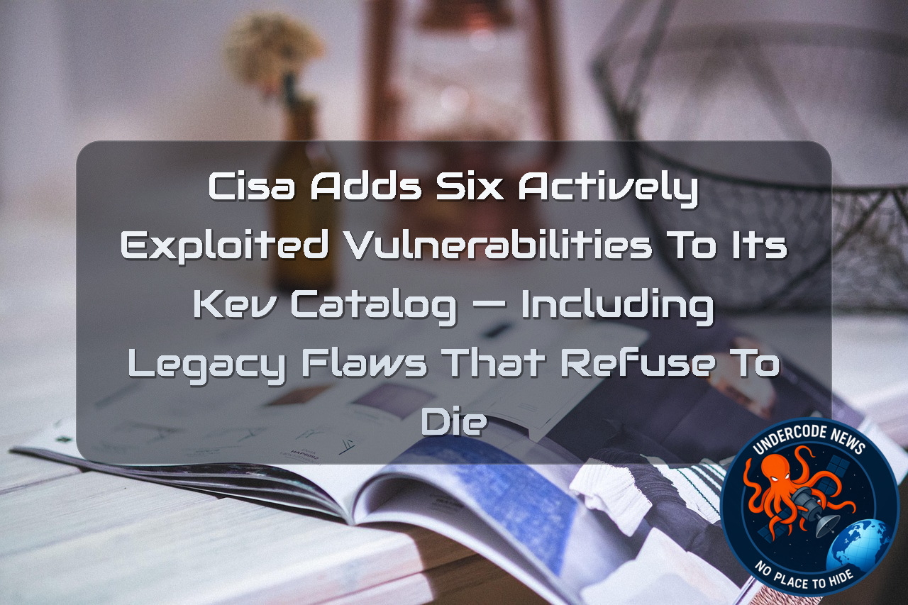 CISA Adds Six Actively Exploited Vulnerabilities to Its KEV Catalog — Including Legacy Flaws That Refuse to Die + Video