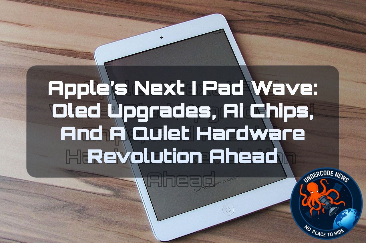 Apple’s Next iPad Wave: OLED Upgrades, AI Chips, and a Quiet Hardware Revolution Ahead + Video