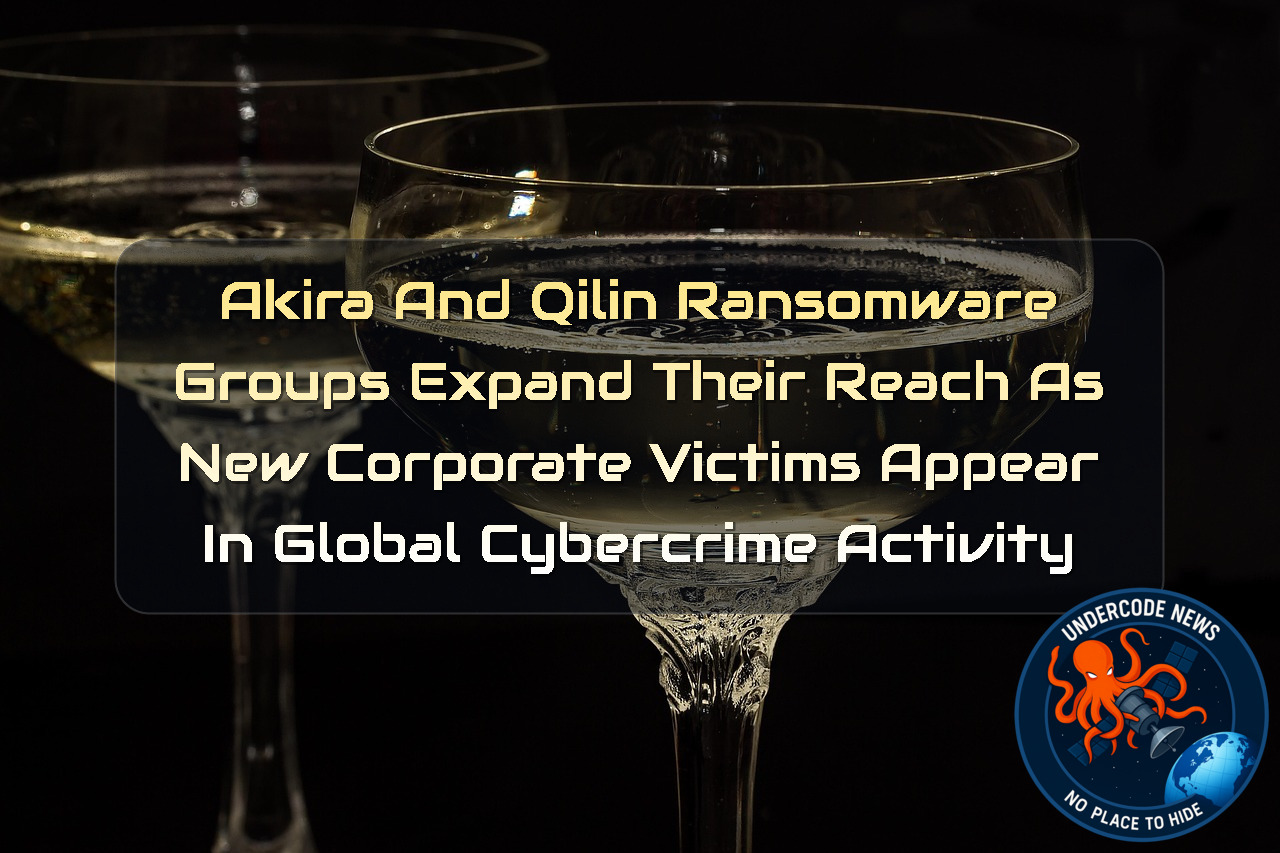Akira and Qilin Ransomware Groups Expand Their Reach as New Corporate Victims Appear in Global Cybercrime Activity + Video