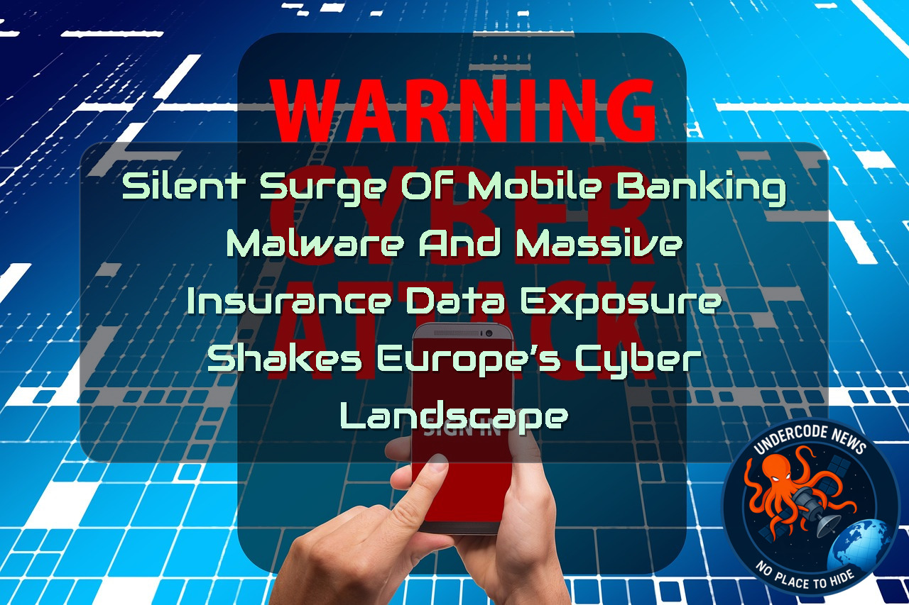 Silent Surge of Mobile Banking Malware and Massive Insurance Data Exposure Shakes Europe’s Cyber Landscape + Video