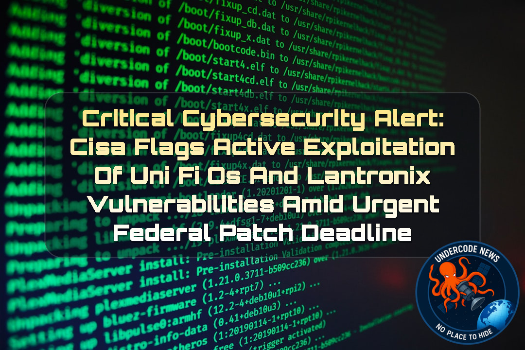 Critical Cybersecurity Alert: CISA Flags Active Exploitation of UniFi OS and Lantronix Vulnerabilities Amid Urgent Federal Patch Deadline + Video