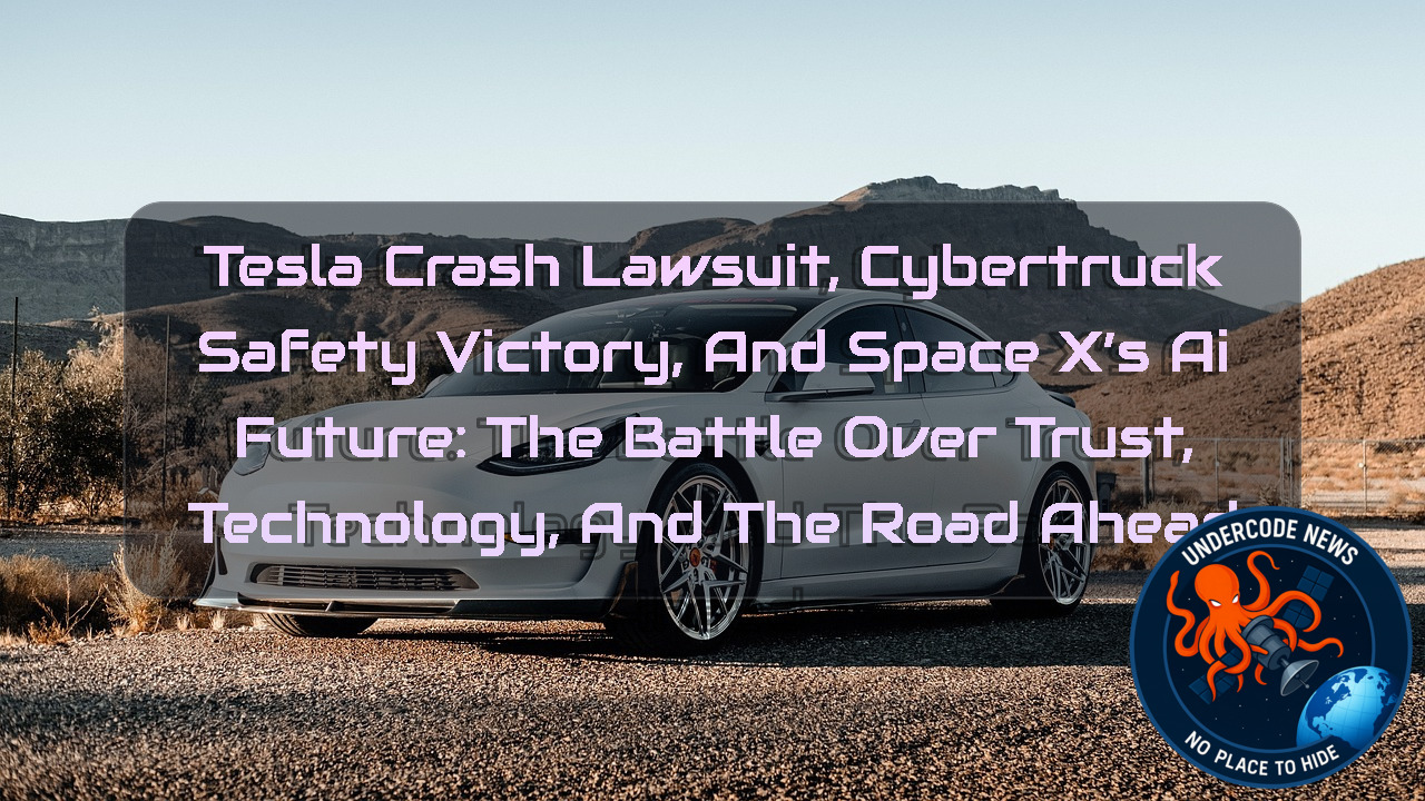 Tesla Crash Lawsuit, Cybertruck Safety Victory, and SpaceX’s AI Future: The Battle Over Trust, Technology, and the Road Ahead + Video