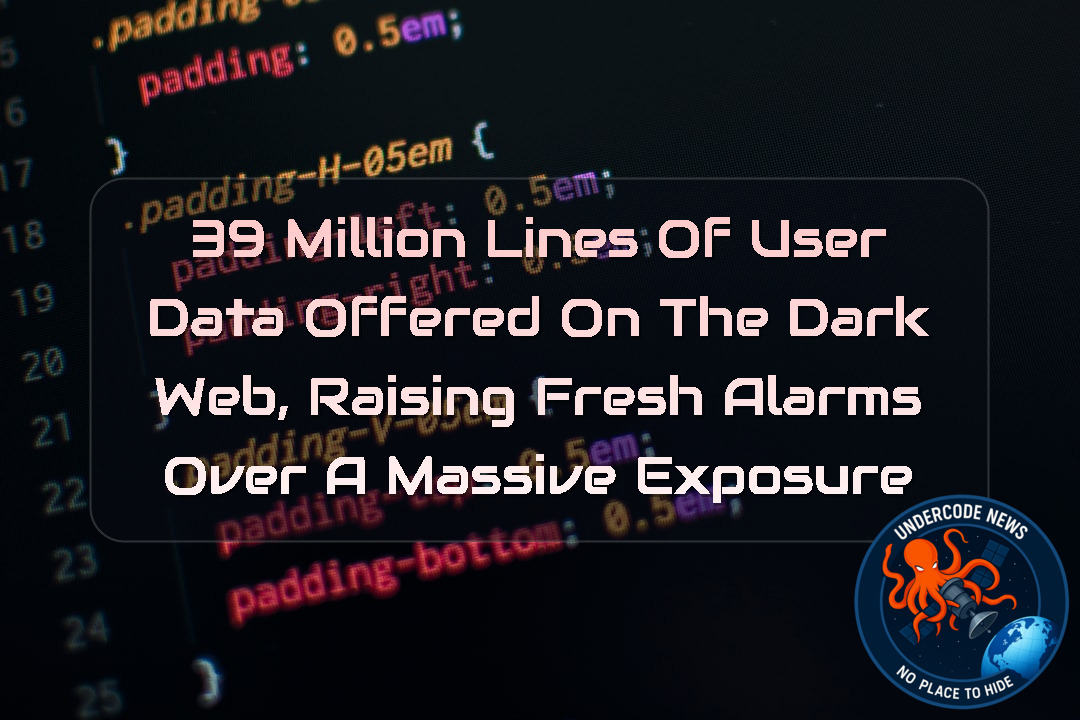 39 Million Lines of User Data Offered on the Dark Web, Raising Fresh Alarms Over a Massive Exposure + Video