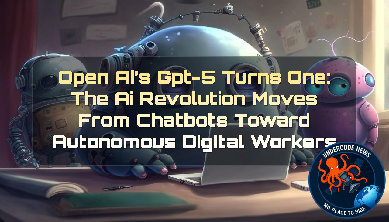 OpenAI’s GPT-5 Turns One: The AI Revolution Moves From Chatbots Toward Autonomous Digital Workers + Video