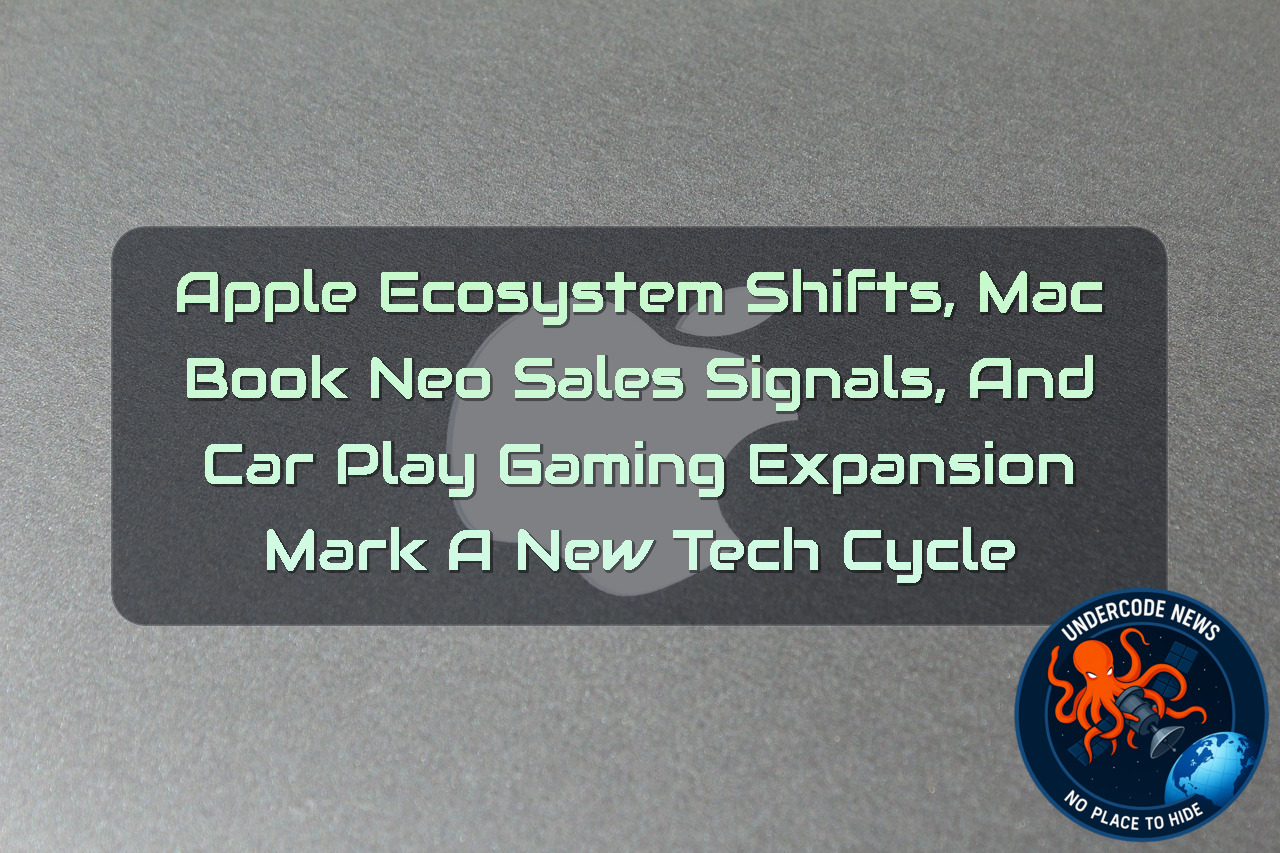Apple Ecosystem Shifts, MacBook Neo Sales Signals, and CarPlay Gaming Expansion Mark a New Tech Cycle