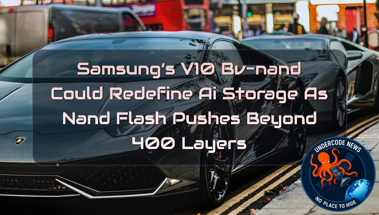 Samsung’s V10 BV-NAND Could Redefine AI Storage as NAND Flash Pushes Beyond 400 Layers + Video