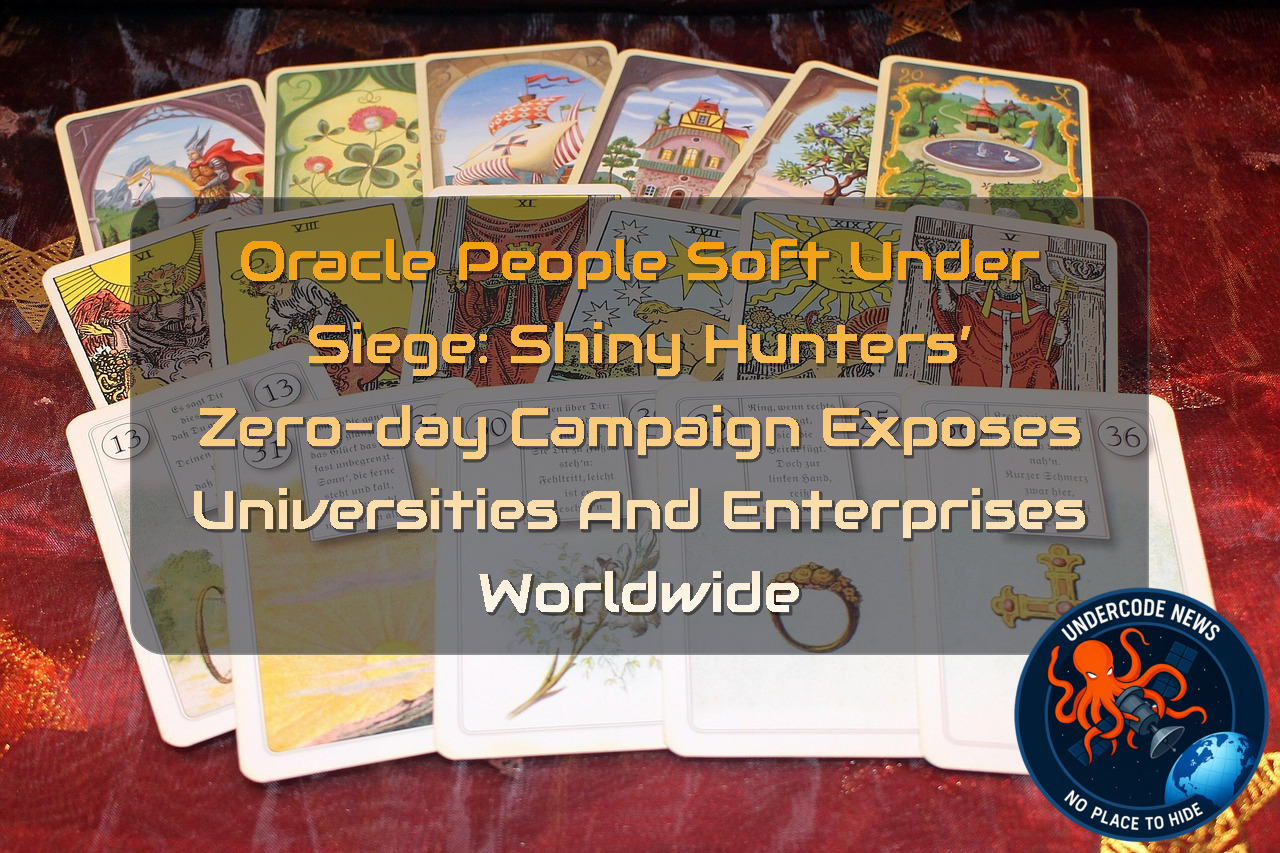 Oracle PeopleSoft Under Siege: ShinyHunters’ Zero-Day Campaign Exposes Universities and Enterprises Worldwide