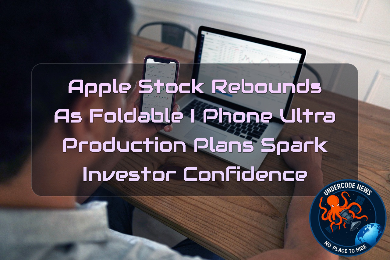 Apple Stock Rebounds as Foldable iPhone Ultra Production Plans Spark Investor Confidence + Video