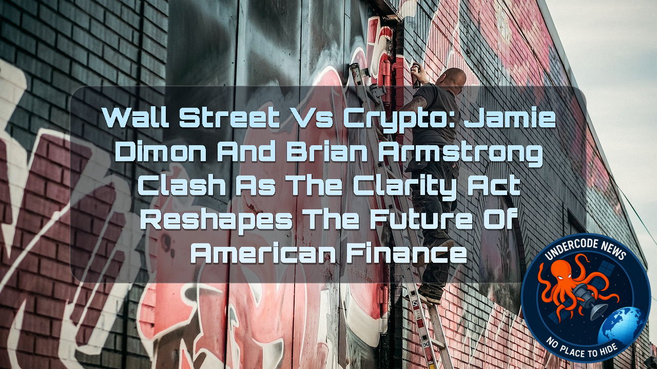 Wall Street vs Crypto: Jamie Dimon and Brian Armstrong Clash as the Clarity Act Reshapes the Future of American Finance + Video