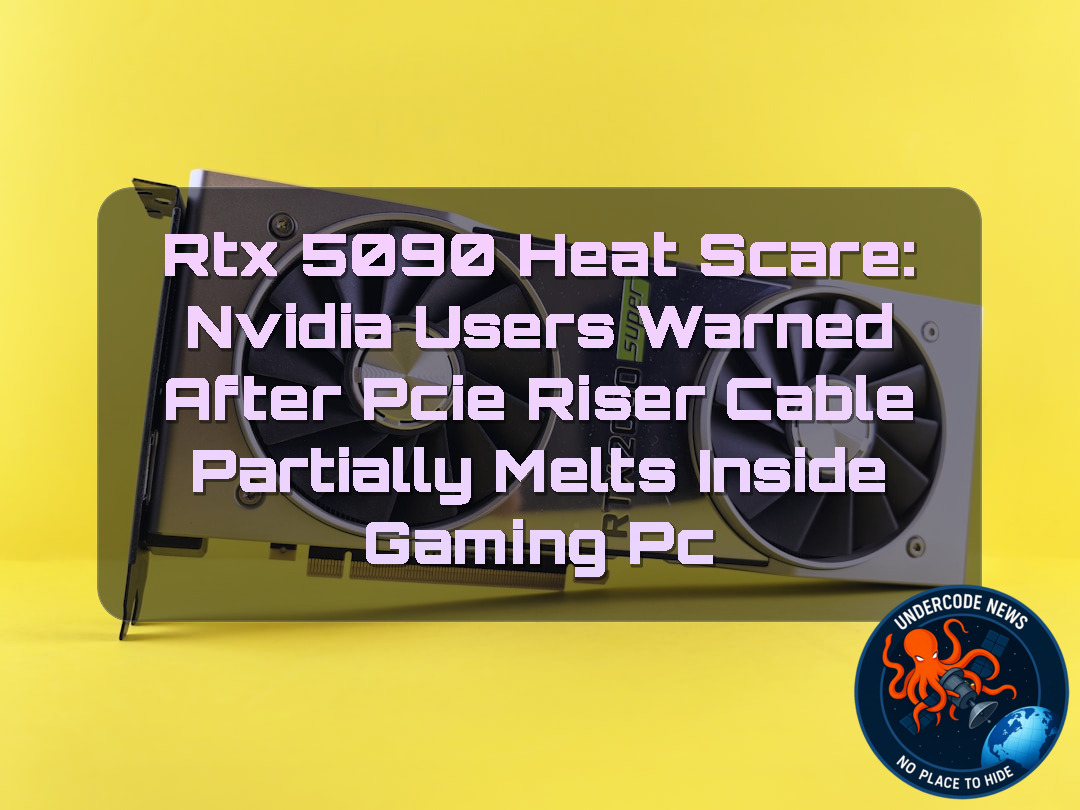 RTX 5090 Heat Scare: Nvidia Users Warned After PCIe Riser Cable Partially Melts Inside Gaming PC + Video