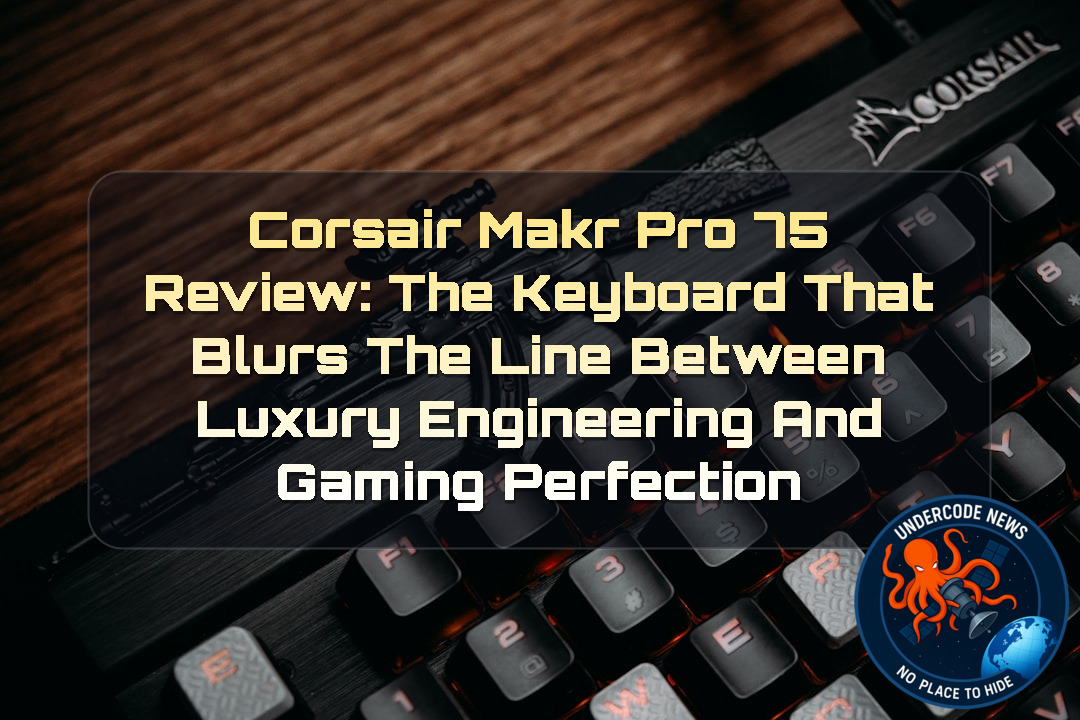 Corsair Makr Pro 75 Review: The Keyboard That Blurs the Line Between Luxury Engineering and Gaming Perfection + Video