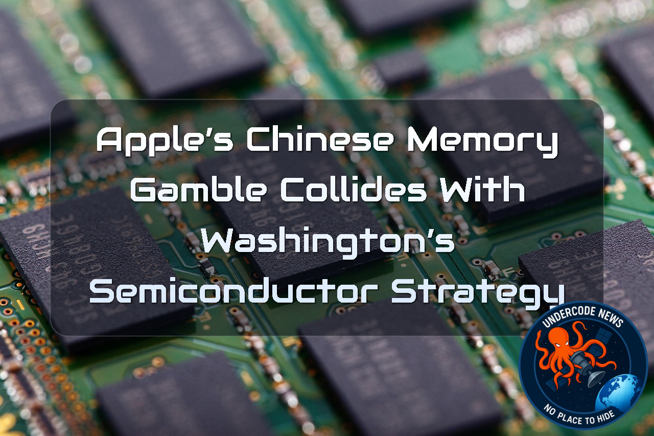 Apple’s Chinese Memory Gamble Collides With Washington’s Semiconductor Strategy + Video