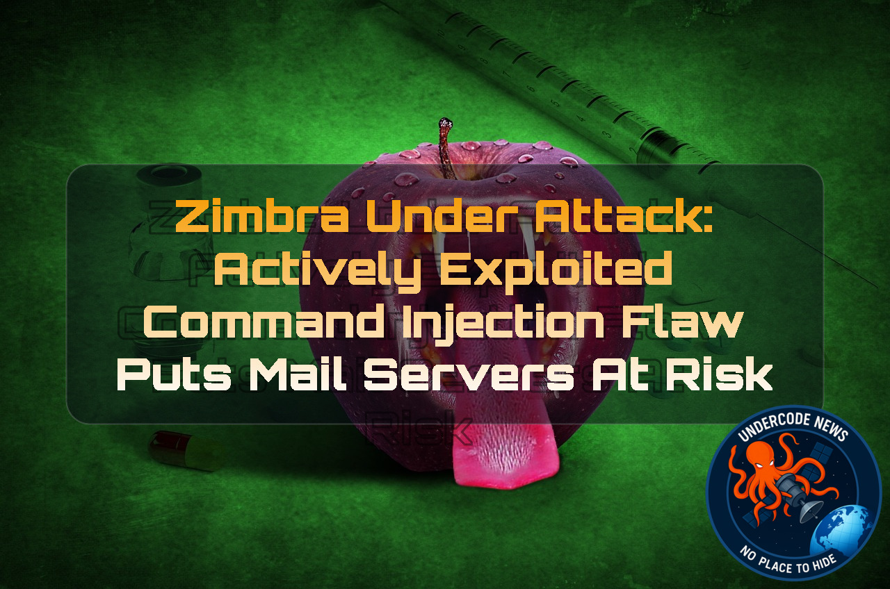 Zimbra Under Attack: Actively Exploited Command Injection Flaw Puts Mail Servers at Risk