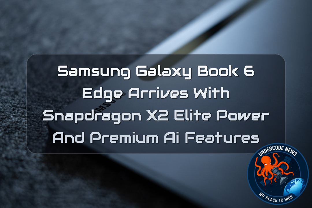 Samsung Galaxy Book 6 Edge Arrives With Snapdragon X2 Elite Power and Premium AI Features + Video
