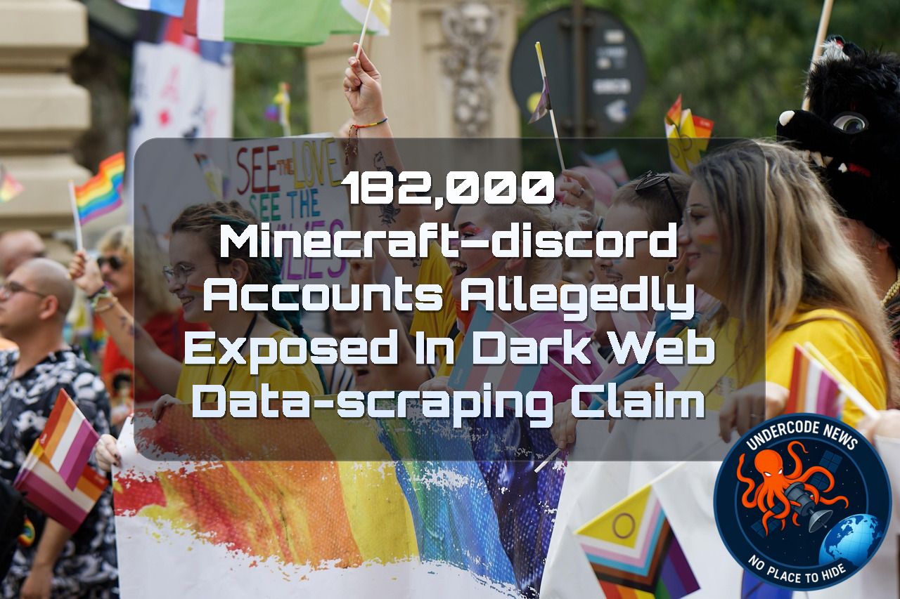 182,000 Minecraft–Discord Accounts Allegedly Exposed in Dark Web Data-Scraping Claim + Video