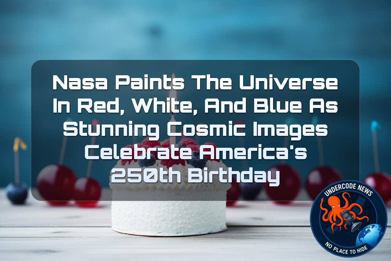 NASA Paints the Universe in Red, White, and Blue as Stunning Cosmic Images Celebrate America’s 250th Birthday
