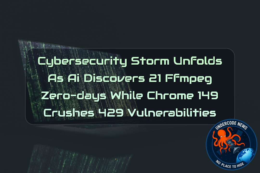 Cybersecurity Storm Unfolds as AI Discovers 21 FFmpeg Zero-Days While Chrome 149 Crushes 429 Vulnerabilities + Video