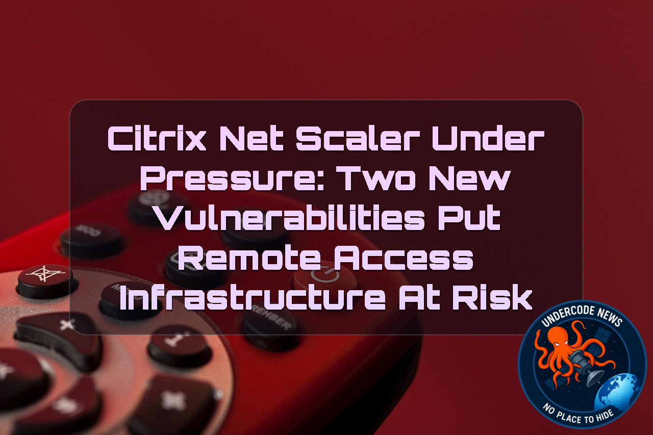 Citrix NetScaler Under Pressure: Two New Vulnerabilities Put Remote Access Infrastructure at Risk + Video