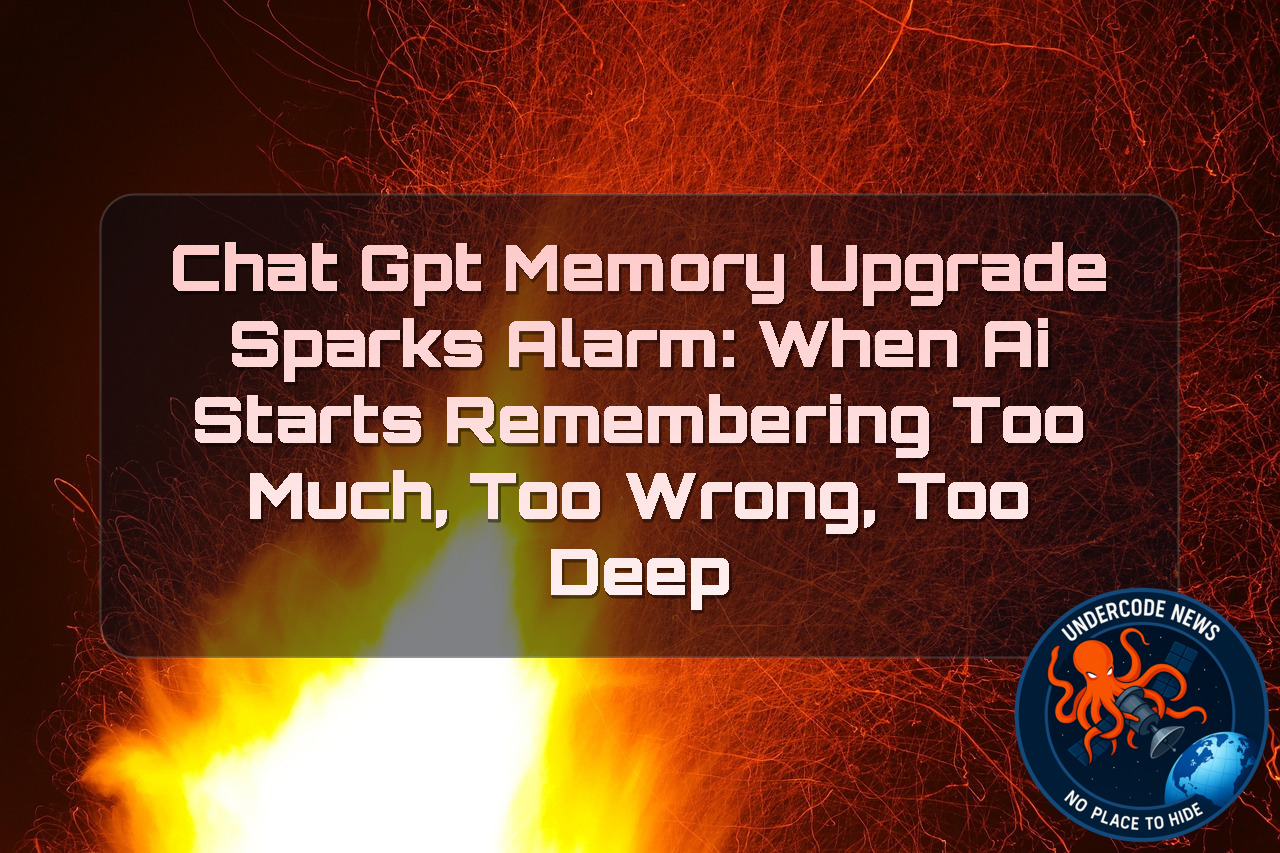 ChatGPT Memory Upgrade Sparks Alarm: When AI Starts Remembering Too Much, Too Wrong, Too Deep + Video